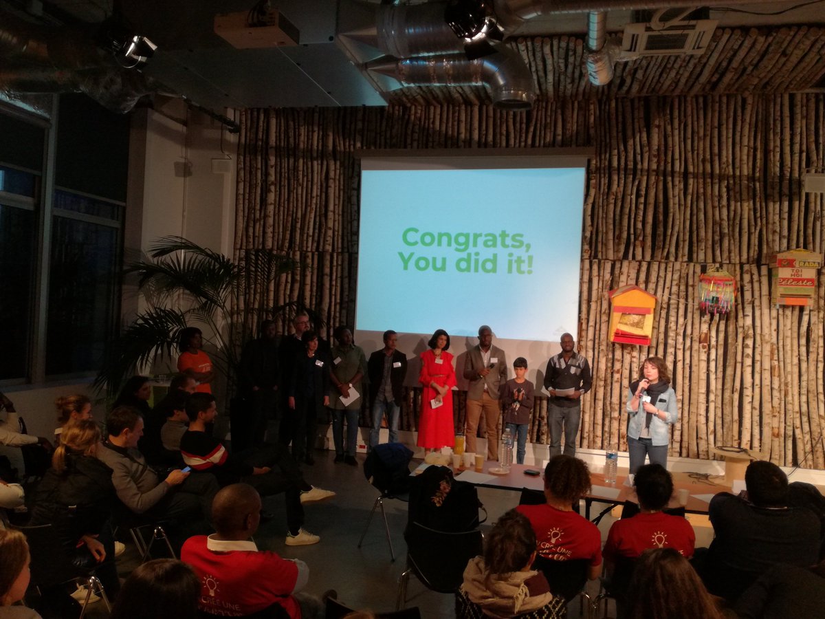 Place à l'annonce des résultats du Startup Weekend Paris for Africa #SWP4A
