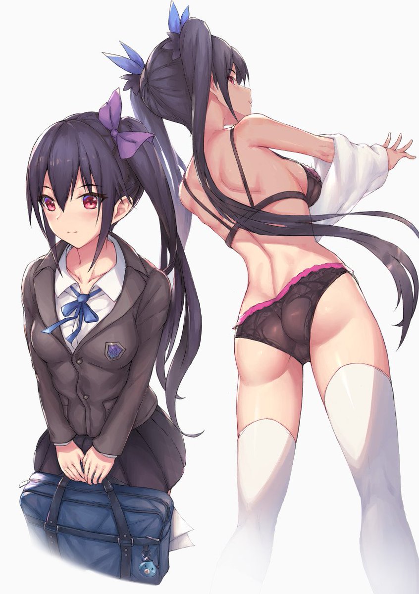 danbooru.donmai.us/posts/3004122 #neptune #noire