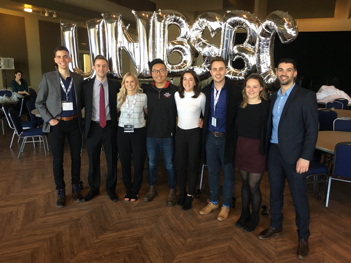 sportsbizcanada's tweet photo. The organizers of the first ever @UNBSBC. Cograts all. You killed it. A great weekend and an inspiring conference. https://t.co/y0cBn5l34D