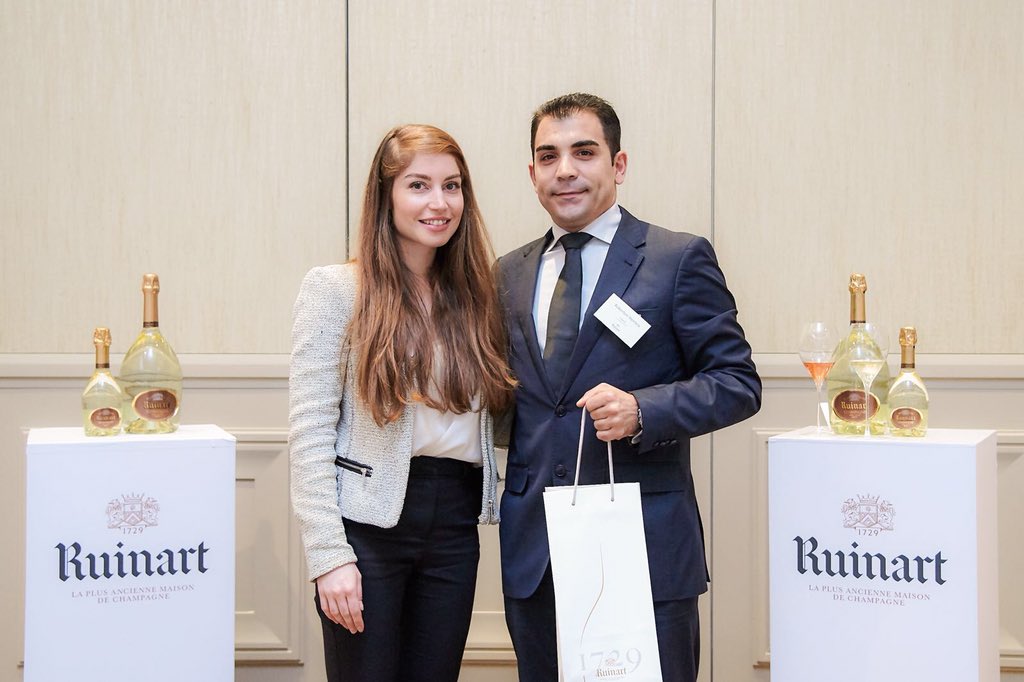 Another #RuinartSommelierChallenge team member. From Singapore: Roberto Duran! 👏