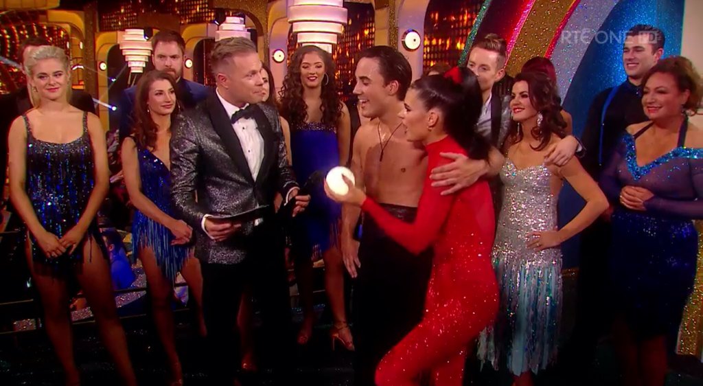 sandyn75's tweet image. What an amazing show dance from @jakecartermusic &amp;amp; @KarenDWTS Wow! #Winners #DWTSIrl #30points