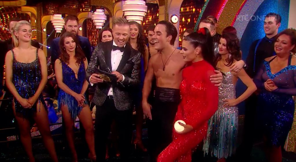 sandyn75's tweet image. What an amazing show dance from @jakecartermusic &amp;amp; @KarenDWTS Wow! #Winners #DWTSIrl #30points