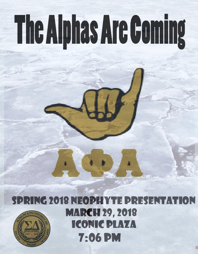 SiggyDAlphas's tweet photo. Siggy D’s legacy continues. 3.29.18. #ProbateSZN 🚂❄️🤙🏾 https://t.co/YqbKub1Sbd