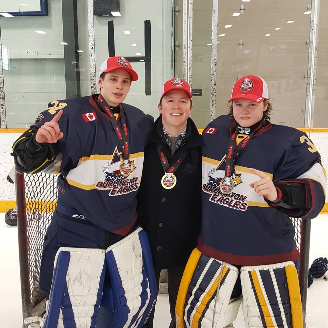 coachhogan87's tweet photo. Happy Birthday to OMHA Champion and @HaydenHuskies Goaltender, Charlie Fletcher. We agreed there's no other gift that could top getting #redhats, but for a guy who brings his best everyday, I hope that today's off the charts. Happy 16th Fletch! https://t.co/xehDXRLPle