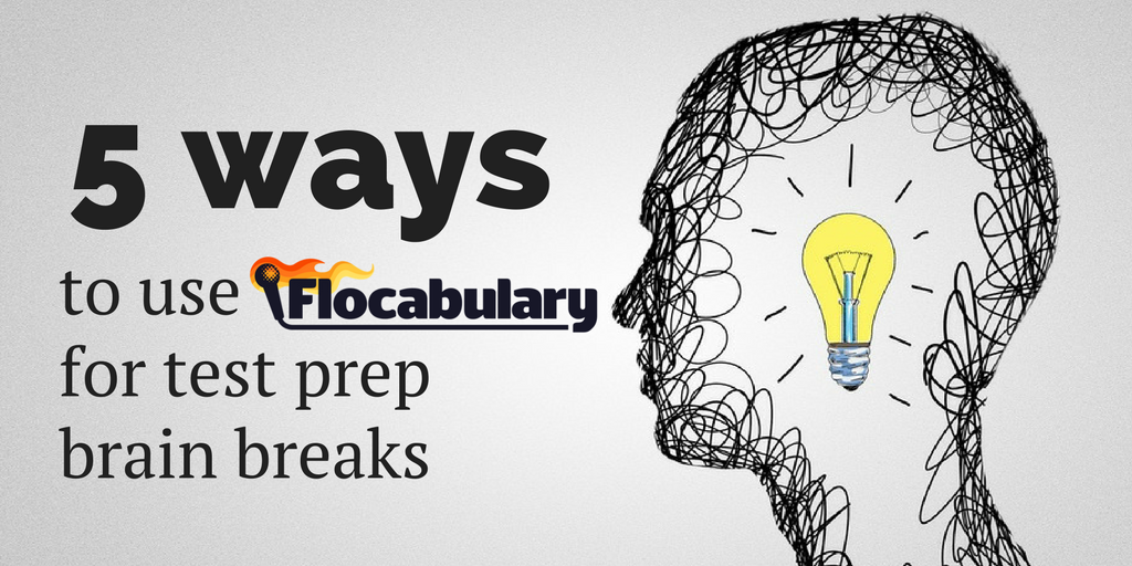 Flocabulary's tweet image. Brain breaks are important during testing season! Here are five ways you can use Flocab to relieve stress from tests while still learning. 
hubs.ly/H0bmg_T0 #collabed