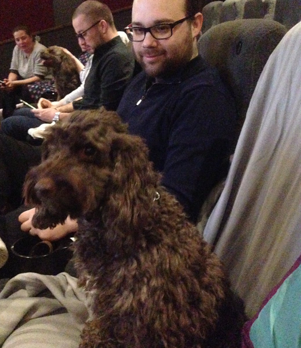 Rosie enjoyed her first trip to the cinema today for the dog-friendly showing of Isle of Dogs <a href="/CrouchEndPH/">Crouch End Picturehouse</a>