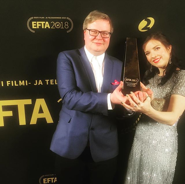 SovietHippies's tweet photo. Wohhooo! The best film editor award to Martin Männik, the editor of Soviet Hippies. Estonian Film and TV Awards. 💪🌈😇❤️☮️ So now we know what fractal montage and hippie heaven feels like on the screen. #efta2018 #soviethippies #besteditor #filmawards 📷: @soviet_hippies https://t.co/EN7EnOnB4x