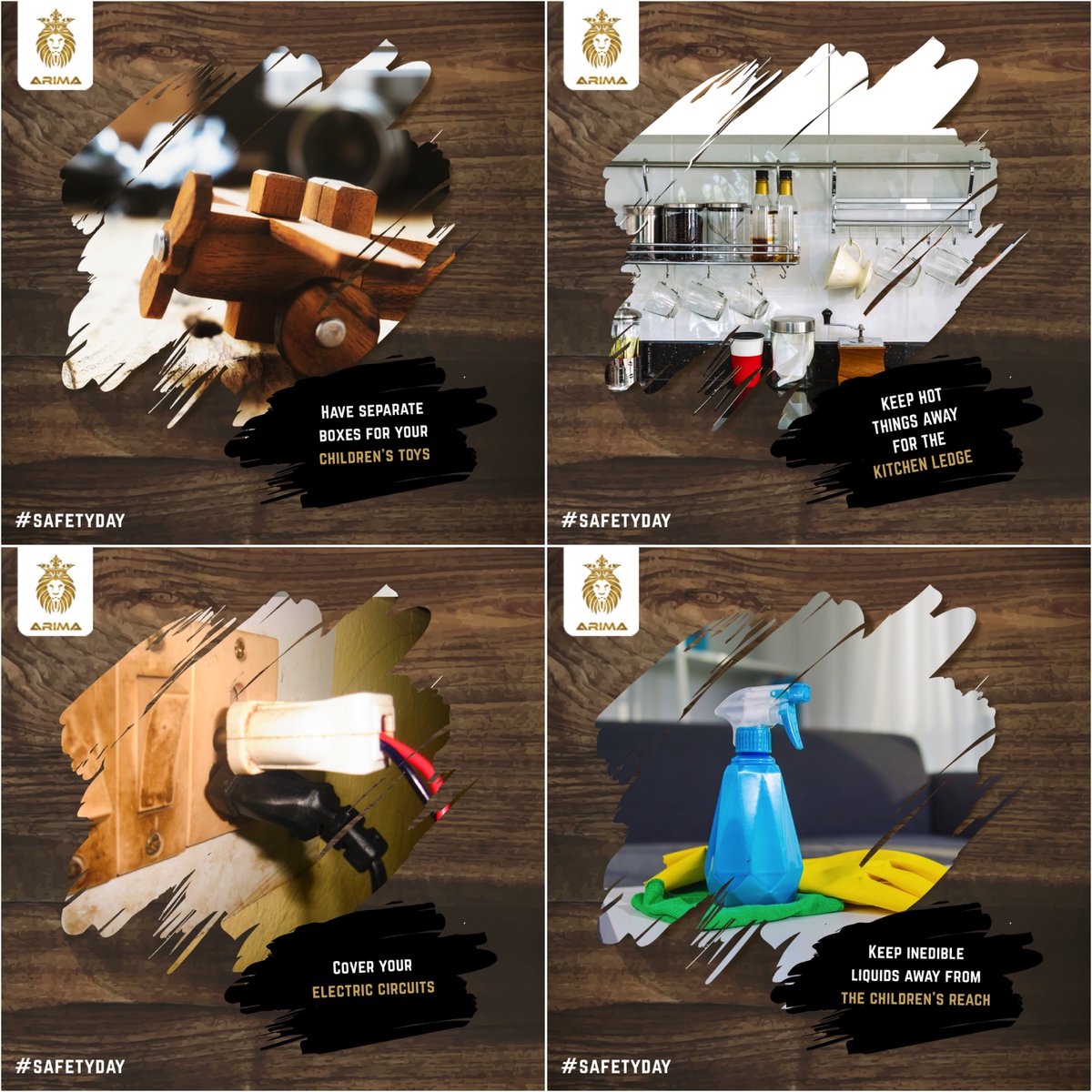 letsgoosocial's tweet photo. There are certain things parents shd be cautious about before they leave their children unattended at home. #SafetyDay #NationalSafetyDay
Brand: @ArimaDevelopers 
Design: Ashok Kumar
Content: Megha Chordia
#LGSThrowback #LetsGooSocial #SocialMediaAgency #Marketing https://t.co/1DG6TId7VV