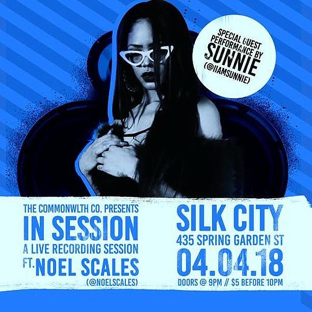 🌻4/4🌻 COME SEE ME LIVE AT SILK CITY! 435 Spring Garden Street 🍻 FT A LIVE RECORDING SESSION BY MY GIRL @noelscales 🙏 ONLY $5 BEFORE 10PM, DOORS OPEN AT 9! @silkcitydiner has fantastic wings. 😊 Follow @thecommonwlthco for updates on this event! 🌻🌻🌻🌻🌻🌻🌻🌻🌻🌻🌻🌻🌻🌻