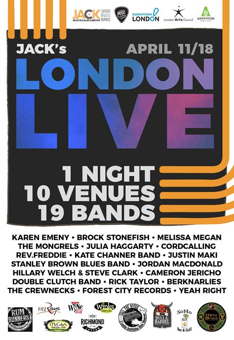 fclmalondon's tweet photo. #JRLMW2018 #JacksLondonLive Promoting venues supporting live music @FitzRays @McCabesLondon @LdnWineBar @RichmondLDNENT @WinksEatery @CallTheOffice @LondonBull359 @MollyBloomsOC @SoHoBarGrill @londonmusichall @Downtown_London @LdnArtsCouncil @LDNMusicOffice https://t.co/1P7SU92QXH
