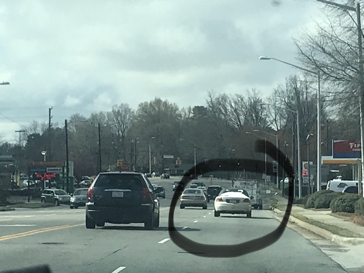 If you see any snow covered cars in Durham this morning, they probably came down here from Roxboro.