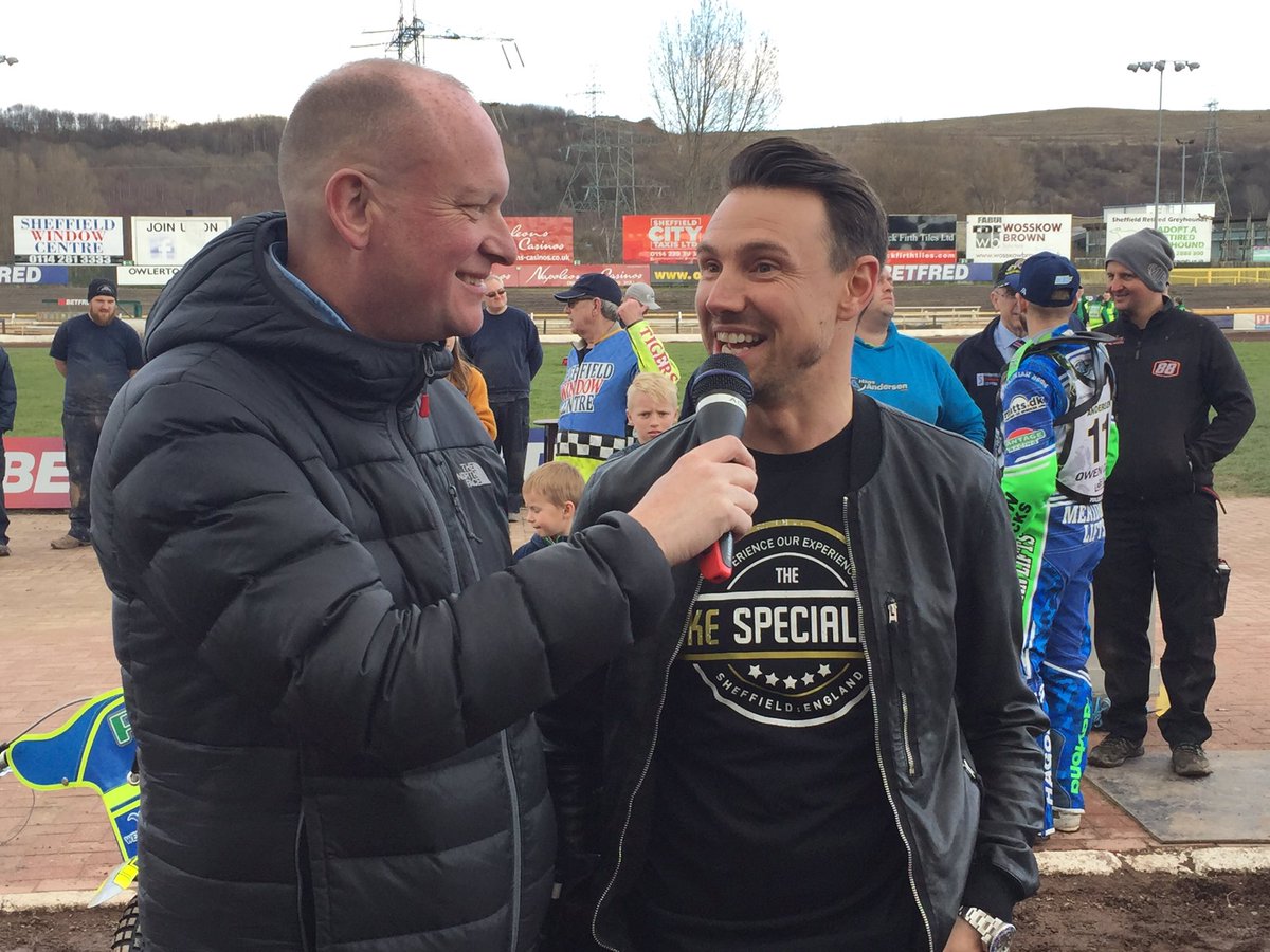 TigersSpeedway's tweet photo. The main man himself @Simon_Stead reflects on his career with @nigelpearson. https://t.co/xah3OoKGid