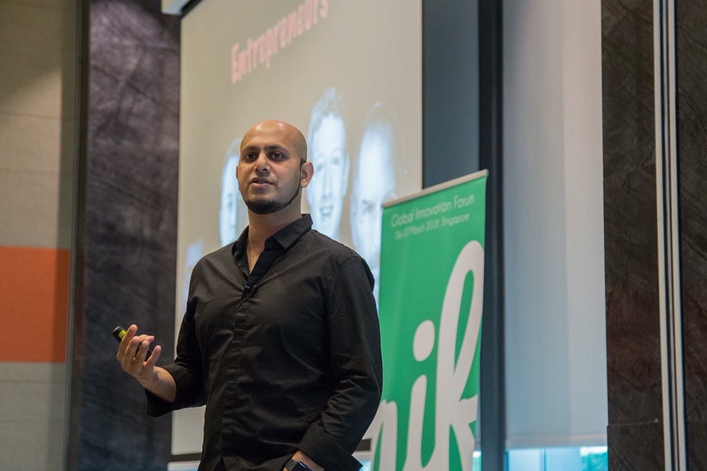 KapilKane's tweet photo. Spoke about Intrapreneurship at Global Innovation Forum, March 2018, Singapore. Inspiring speakers, highly engaged audience and fun field trips. Not to mention- great weather and yummy food. https://t.co/ntHB7bitJ1