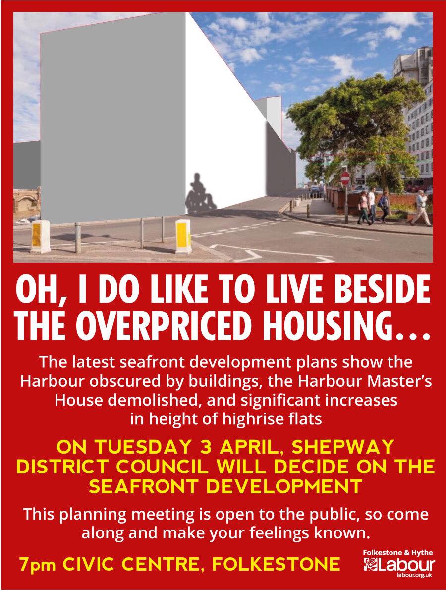 laurafd's tweet photo. #Folkestone #seafrontdevelopment #publicmeeting Make your feelings known. https://t.co/iwEAjbVWFD