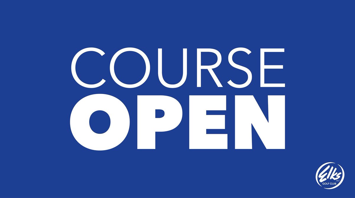 The <a href="/elks797gc/">Elks 797 Golf Course</a> is open for play today, March 25, 2018!
-
#golf #teeitup #nolayingup #elks #wilmington #cincinnati #dayton #ohio <a href="/GCGA/">Greater Cinci Golf</a> <a href="/Cincigolf1/">CinciGolf</a>