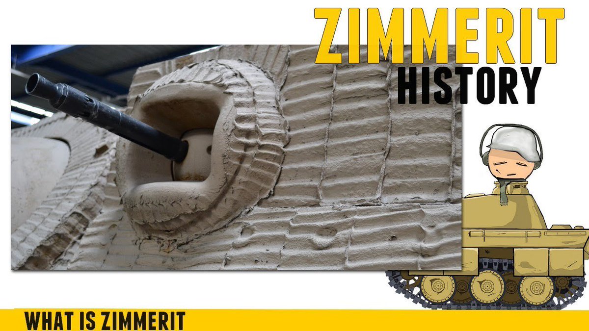 Panzerpicture's tweet photo. Zimmerit on Tanks - What is it - History. Video Here https://t.co/HNXpPkI0UE
#panzer #tank #history #wwiiweapons #worldwar2 #worldwar #ww2history #worldwarii #scalemodels #scalemodeling #armored https://t.co/WAtF4coXOs