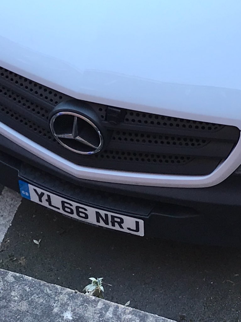 andrewlance86's tweet photo. @DPD_UK nice move by one of your drivers parking in both our marked allocated spaces! Real considerate. St Andrews Square, Stoke https://t.co/jfzuhhawie