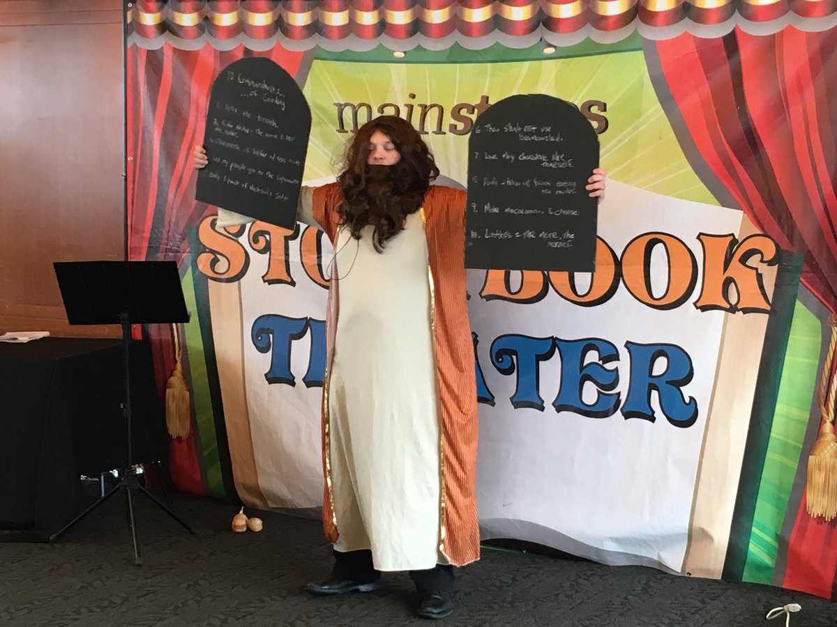 Moses presents The Ten Commandments of Cooking <a href="/mainstages/">mainstages</a> <a href="/MJHnews/">MuseumJewishHeritage</a>