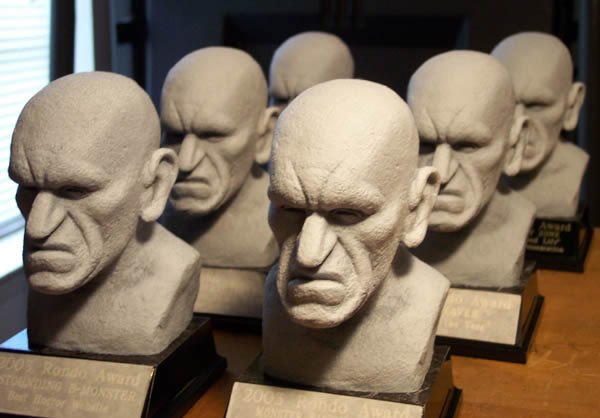 Just two weeks left to vote in the (Gasp!) 16th Annual Rondo Hatton Classic Horror Awards. Remember, a retweet or a like is not a vote. Find a ballot at rondoaward.com and email your choice or choices (you don't have to vote every category),  to taraco@aol.com. Thanks!
