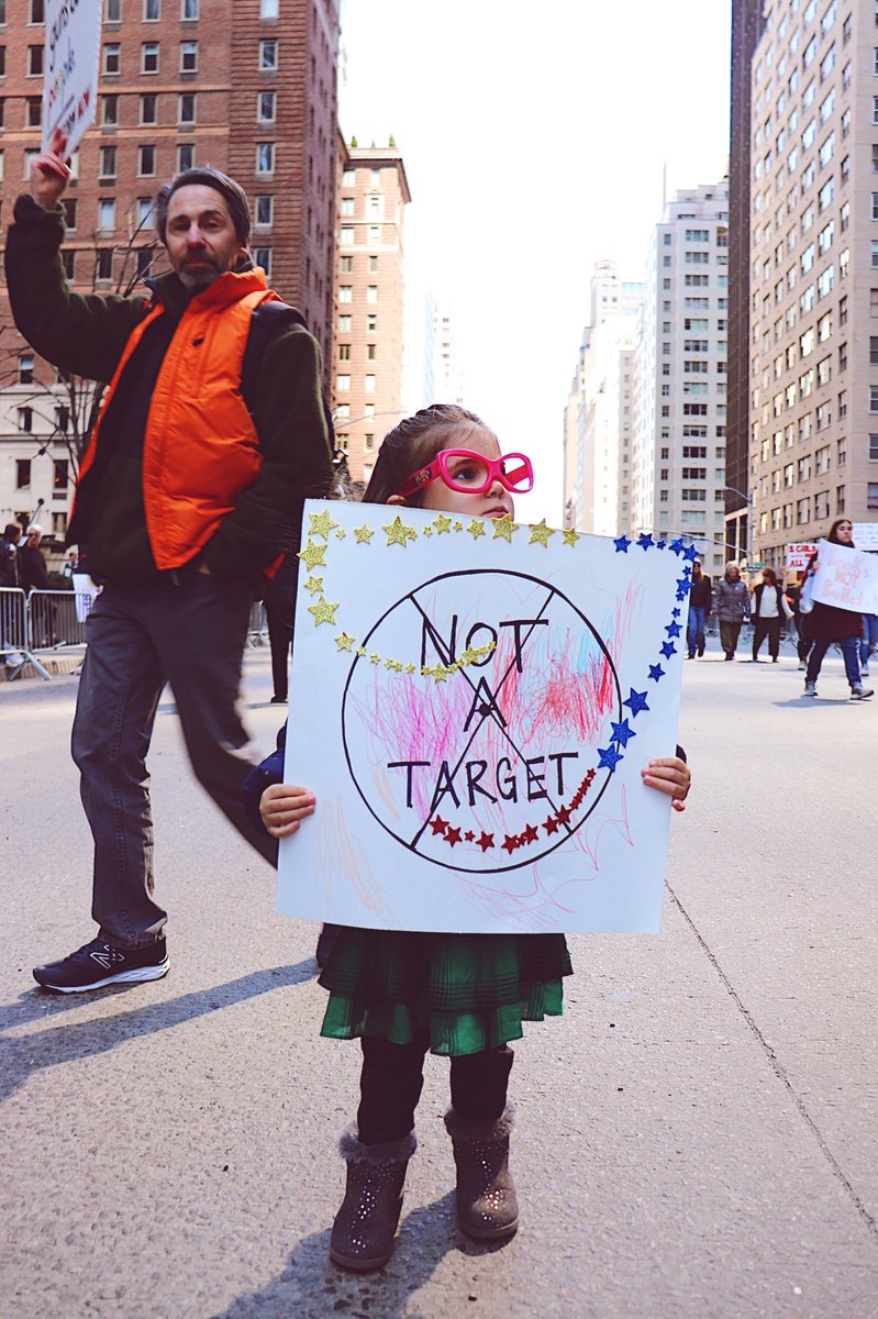 ericalvogel's tweet photo. She didn’t know what this march meant and asked for candy the whole way, but we marched for just that. Kids getting to be kids. #enough #marchforourlives #notatarget https://t.co/88ZZg5UAM3