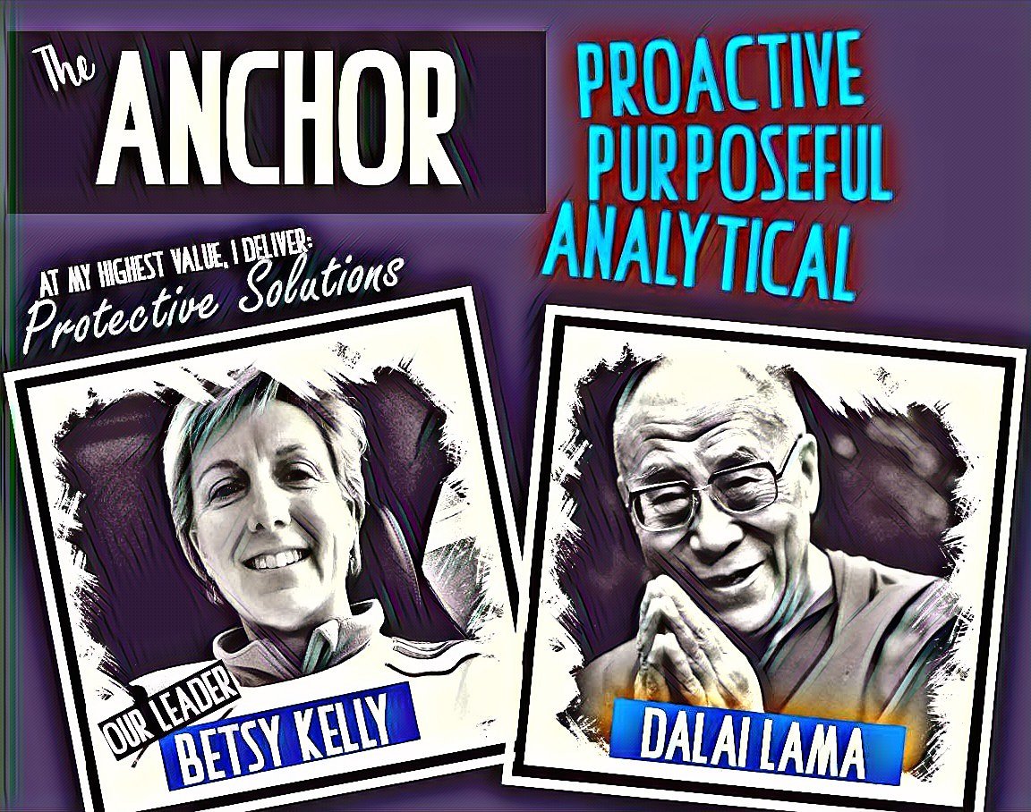 leadwashington's tweet photo. The Anchor: Protective, Purposeful, Analytical. They lead with Trust and Mystique, and the highest value they deliver is Protective Solutions. Our very own LEAD Anchor is Betsy Kelly! Whats your LEAD Advantage?

https://t.co/QXrE3OCZT8

#leadership #women #Stronger https://t.co/dvj73pcMIC