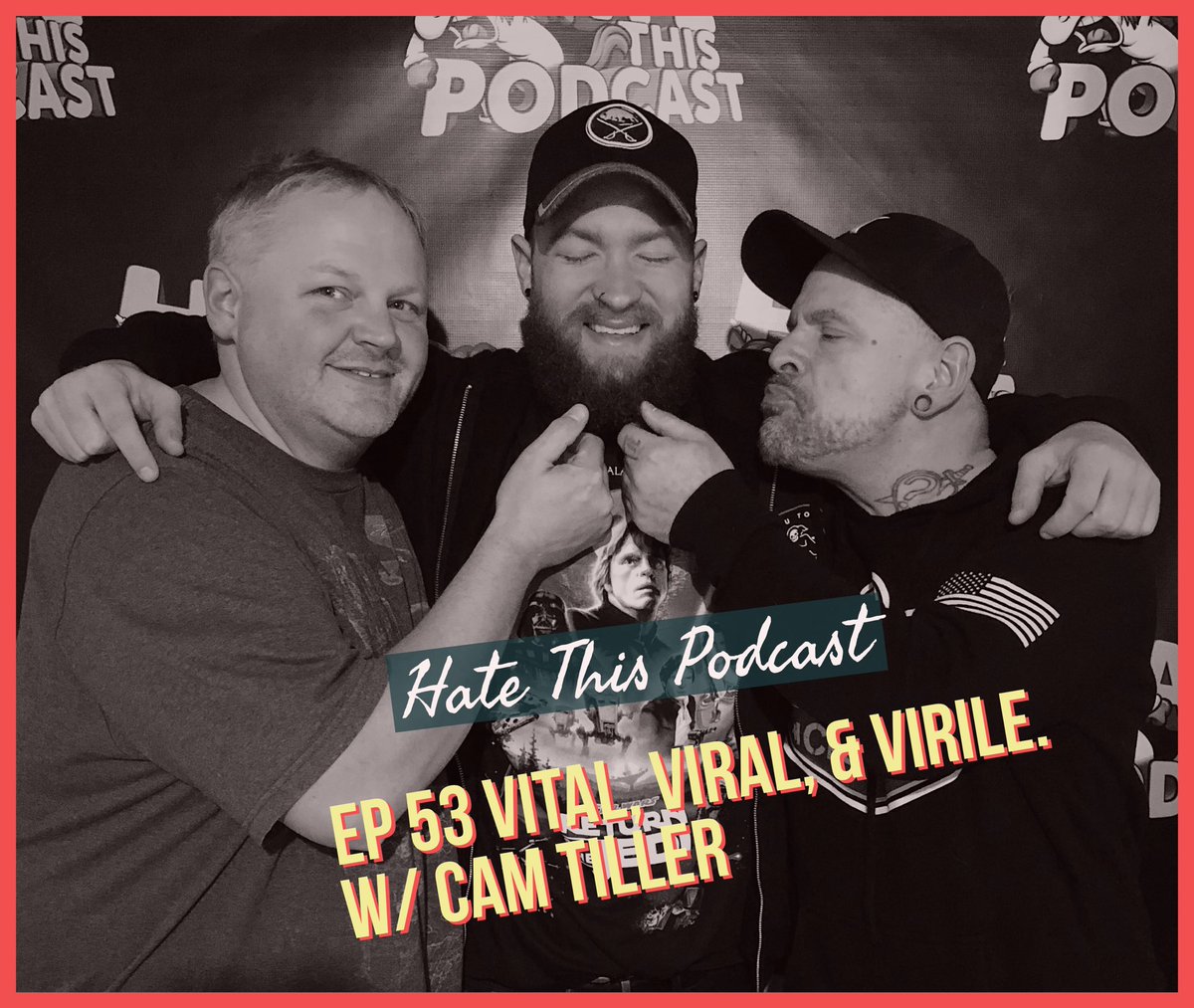 CanYouLaughPod's tweet photo. Comedian @gooseycam stops by to hang with HTP to talk about not letting his speech disorder stop him from getting on stage. 
iTunes: https://t.co/Y2Z8dqksQS
GooglePlay: https://t.co/8dE6qnMb7t
OR stream from here: https://t.co/y1Og1ct5s8 #podcasts #comedy #trypod https://t.co/9LwR7eUED6