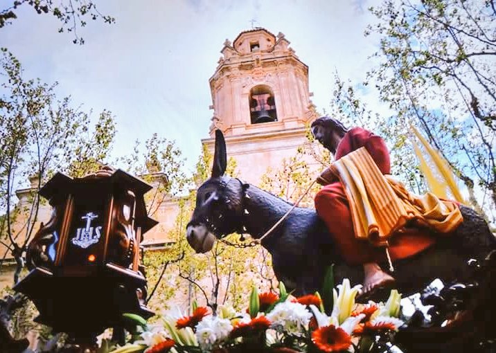 ¡Hosanna al Hijo de David! ¡Bendito el que viene en nombre del Señor! #DomingodeRamos #Aspe