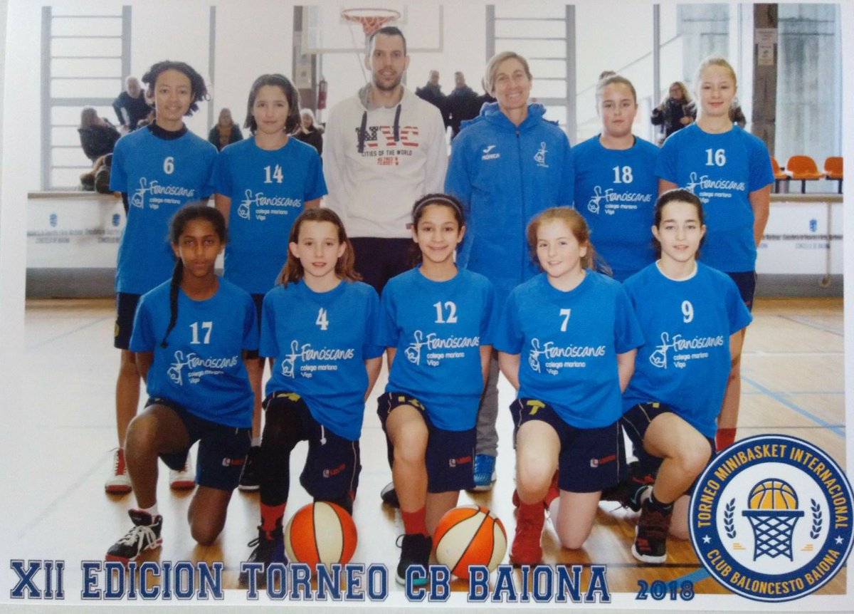 🏀🏀Nuestras alevines semifinalistas en #XIITorneoMinibasketCBBaiona <a href="/cmarianovigo/">Colegio Mariano Vigo</a> 🏀🏀