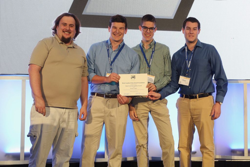 Every chapter has an Oak Circle Scholarship to attend the NIC's Undergraduate Interfraternity Institute. Make sure your chapter uses this scholarship and has someone apply ASAP. bit.ly/2G9rk90