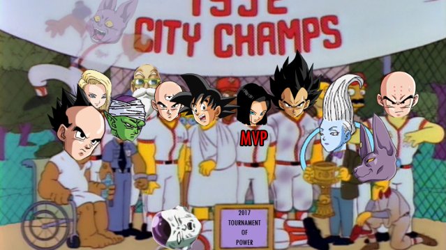 SoRaRaP's tweet photo. Foto del equipo campeón del torneo de poder #dragonballsuper #campeones2017 https://t.co/pCv9MsFYSO