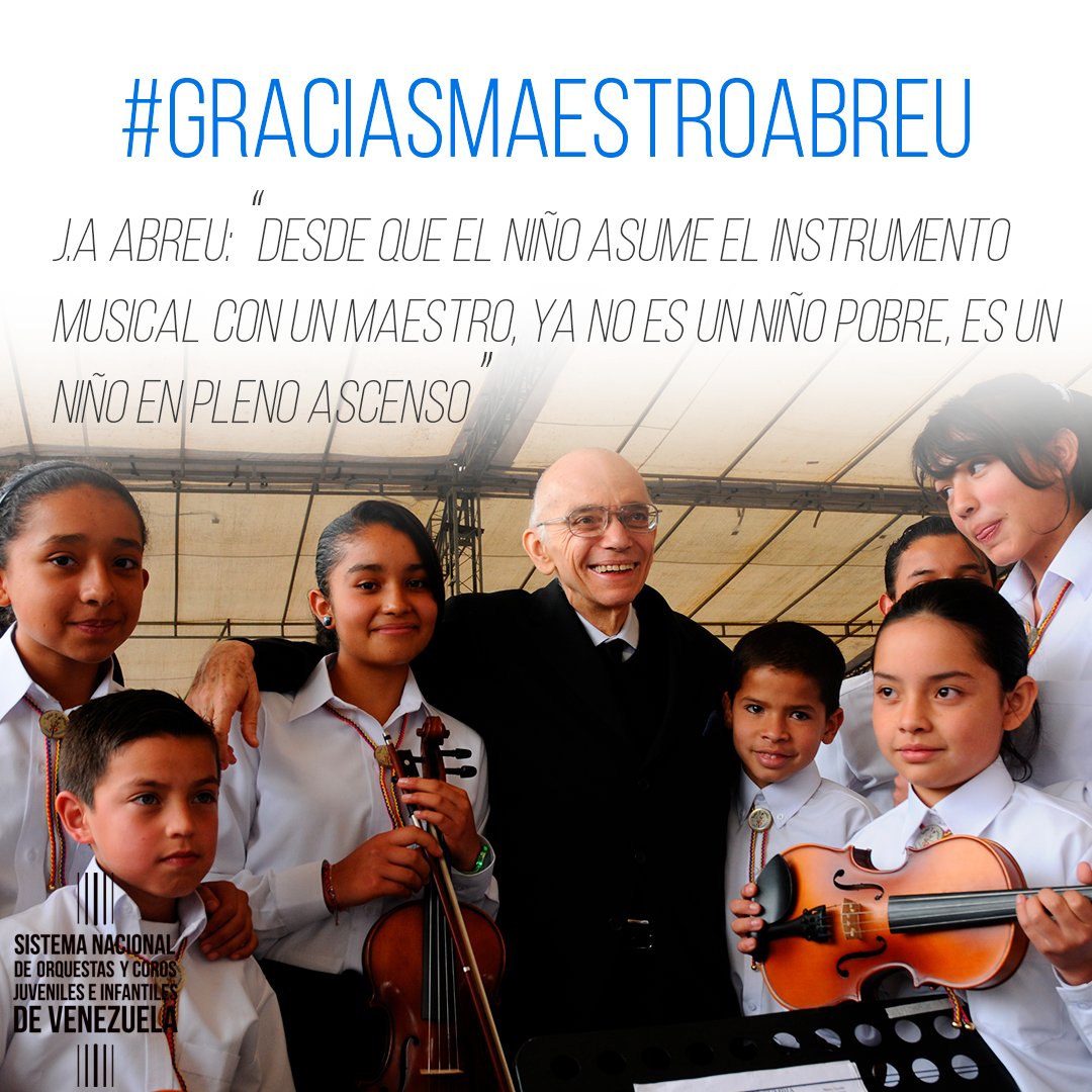 elsistema's tweet photo. #GraciasMaestroAbreu https://t.co/GVmV2WAReK