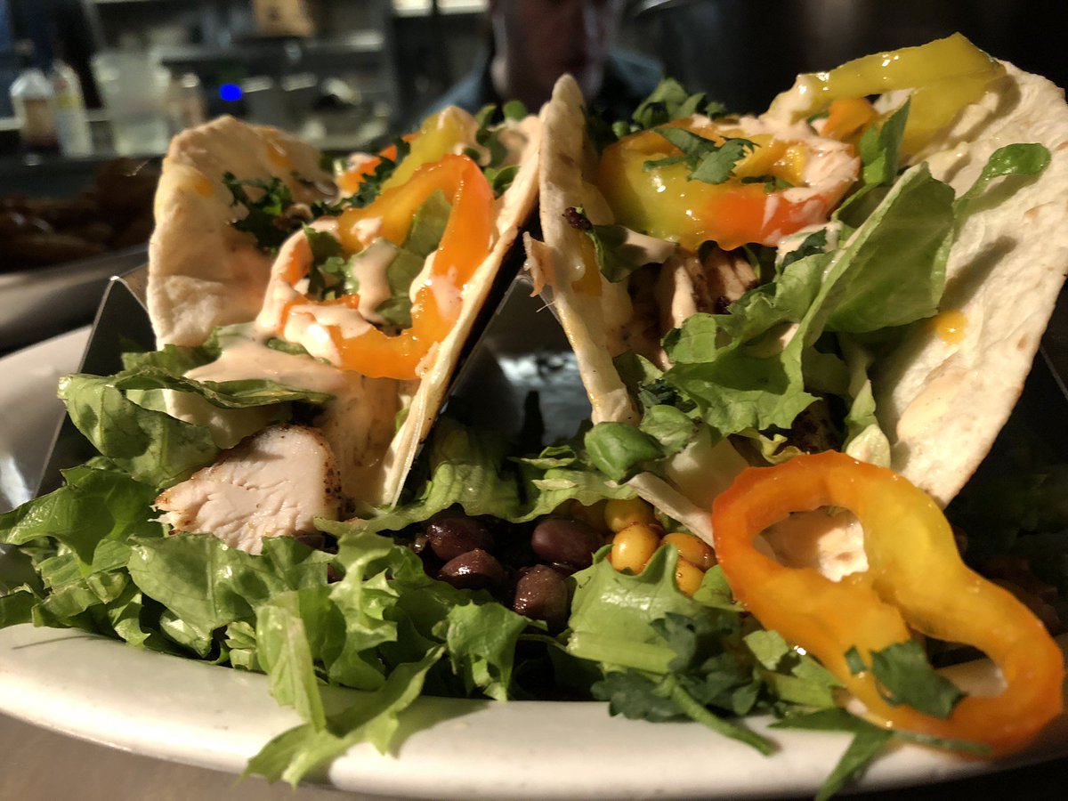 Our soft shelled tacos are crispy and delicious with your choice of chicken or basa fillets. Did you know we make our own chipotle lime sour cream in house for these tasty little guys?