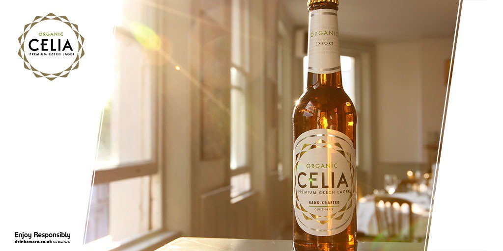 We're celebrating the lighter nights with the refreshing taste of CELIA Organic 🍻