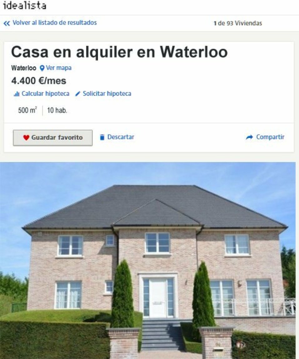 CapitanNeutron's tweet photo. A ver... Que queréis que os diga.. me puede el capitalismo. #inmobiliaria #Inmuebles #gangas #comision #Puigdemont . Para entrar a vivir .  #ironia https://t.co/h5ma8wkeZx