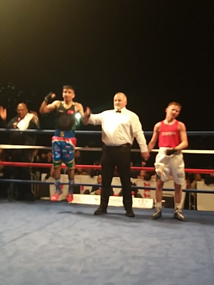 England_Boxing's tweet image. RING A - 50KG - Sahil Khan (Merridale)DEFEATS Billy Adams (Dagenham) UNANIMOUS  to become the National Junior Champion #EBNJC2018