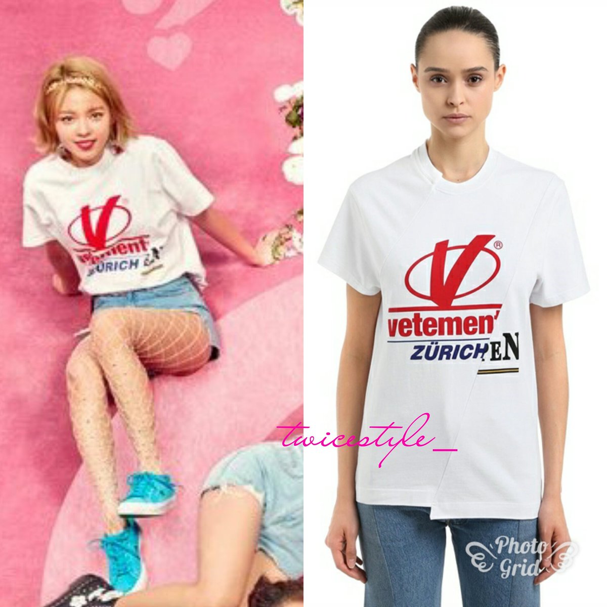 twicestyle_'s tweet photo. #JUNGYEON
👕 VETEMENTS Patchwork Logo Printed Jersey T-shirt $667

#TWICE #트와이스 #WhatisLove #Jungyeon https://t.co/bEXy81Fqnq