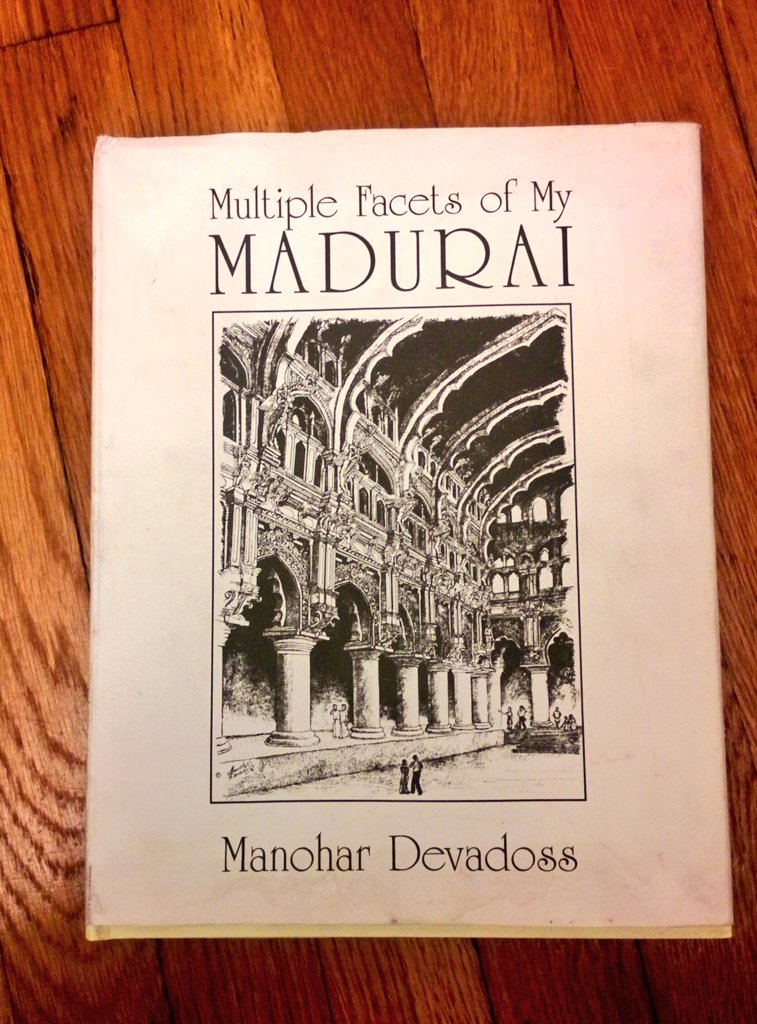 16. Ink pen drawings by Shri Manohar Devadoss, who saw more of that eternal city with each passing day even as his eye sight failed him. [a book that came about thanks to  @nramind 's suggestions & @arvindeye 's generosity and competence ]