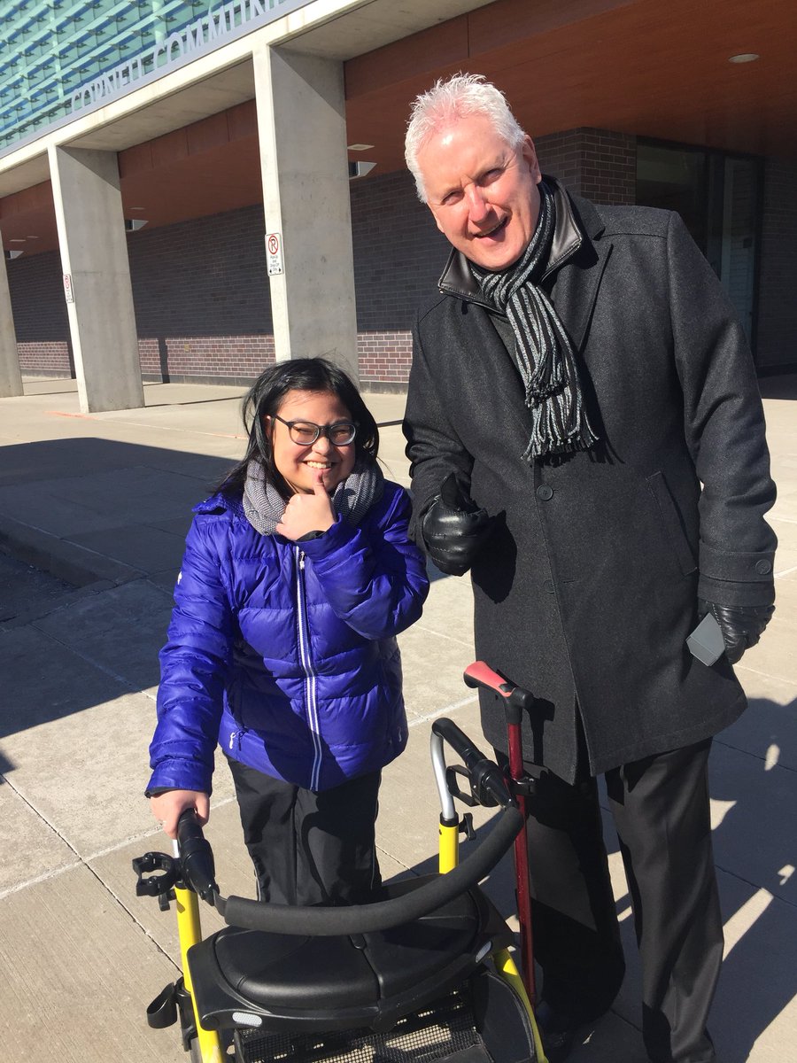 Great to see Councillor <a href="/DonHamilton_/">Don Hamilton</a> at the <a href="/ypamca/">YPAM</a> #newcomers event! <a href="/u_msc/">Unionville-Milliken Soccer Club</a>’s High-5 Captain <a href="/jordyn_sunn/">Jordyn Sunn</a> was heading to her team’s practice! #strikerproud