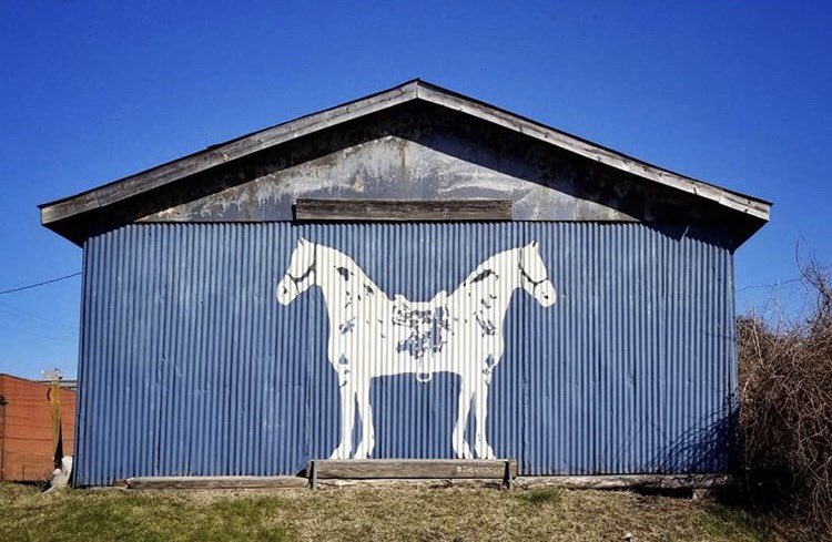 Sun's out, mural's out. #LifeInCbus #artmakesscbus (pic by <a href="/davidlindley/">David Lindley</a>)