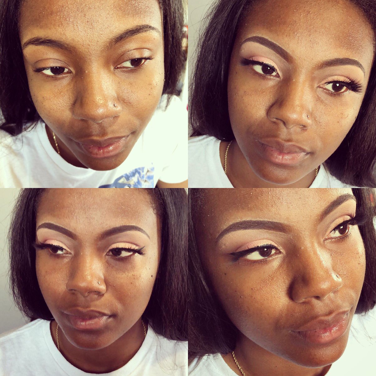 lahrayBITCH's tweet photo. Eyebrows and Eyemakeup Done By Me #Makeup #RayDidIt #Mua #Eyes https://t.co/Qvn1vUvtuR