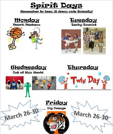 tabbSCAtweets's tweet photo. Don't forget that this week is SPRING SPIRIT WEEK! Let's have another great spirit week this school year! https://t.co/CnDMtyMN0Z