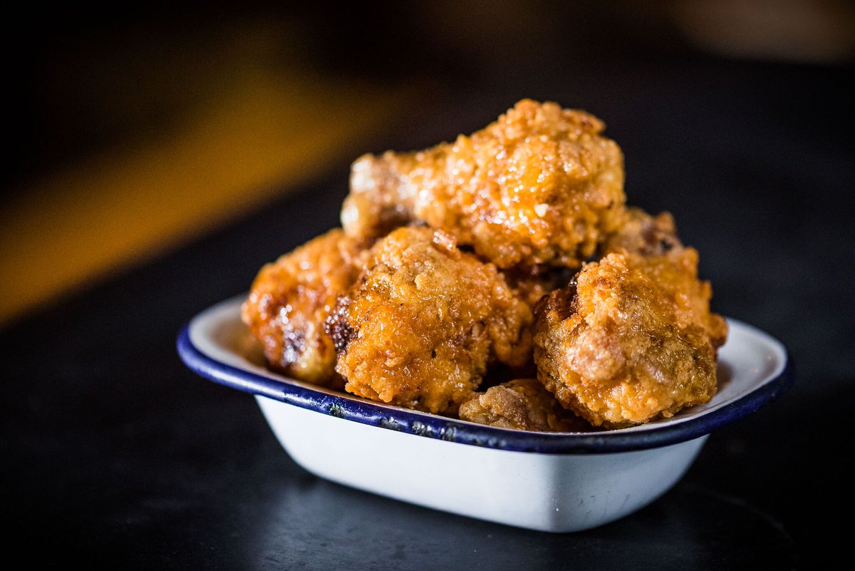Listen up! <a href="/FriedChickenLDN/">Joe's Southern Table</a> King Street closes in 2 weeks but wipe away those tears friends! We’re giving away a free portion of 6 wings with every booking. Quote FREEWINGS when booking at joessouthern.co.uk
