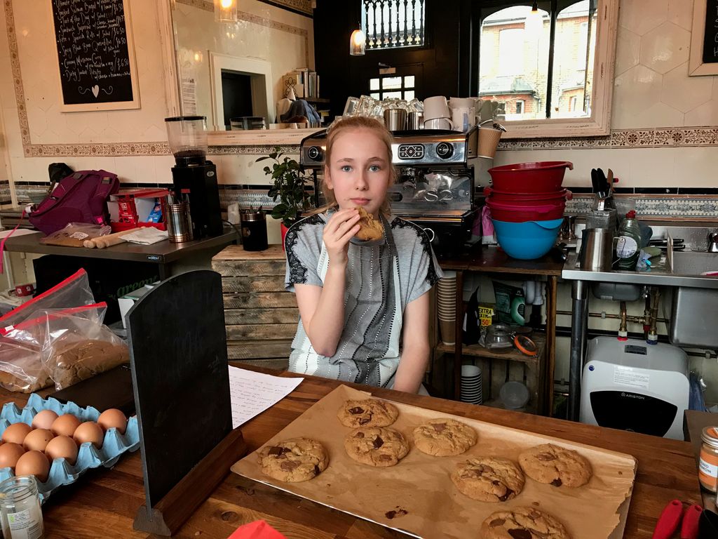 Lallapolosa's tweet image. Yum! #cookietastic #bakingworkshop #Kingston