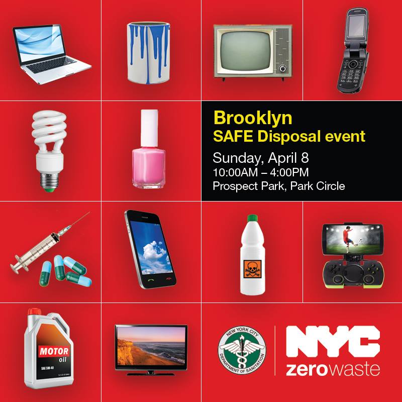 NYC Sanitation on Twitter "Hey Brooklyn! Join us 4/8 in prospect_park
