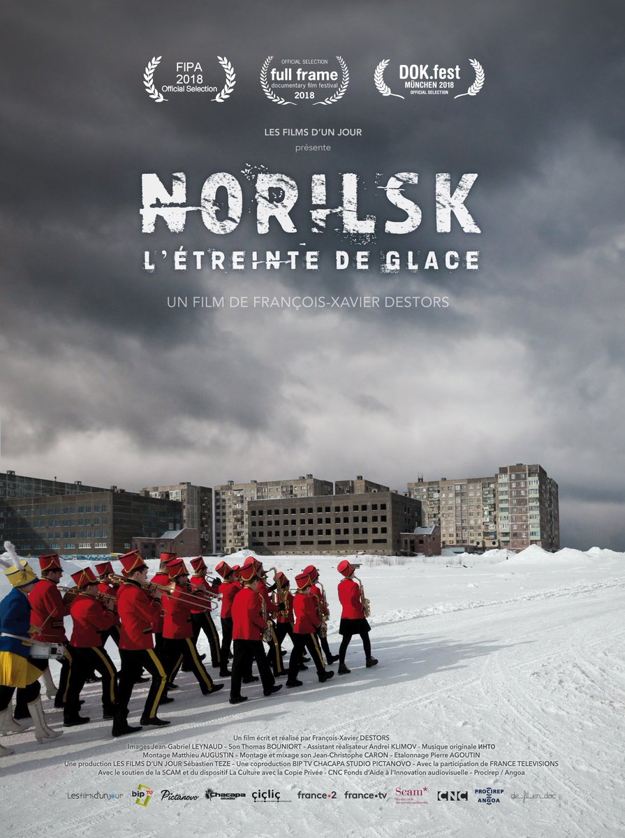 Vous pensez que l'hiver a été rude? Plongez au coeur d'une des villes les plus hostiles du monde au nord de la Sibérie! NORILSK L'ETREINTE DE GLACE sera diffusé sur France 2 le 28 mars à 1h00 - et en replay pendant 7 jours! #25nuancesdedoc #norilsk #France2 #documentaire