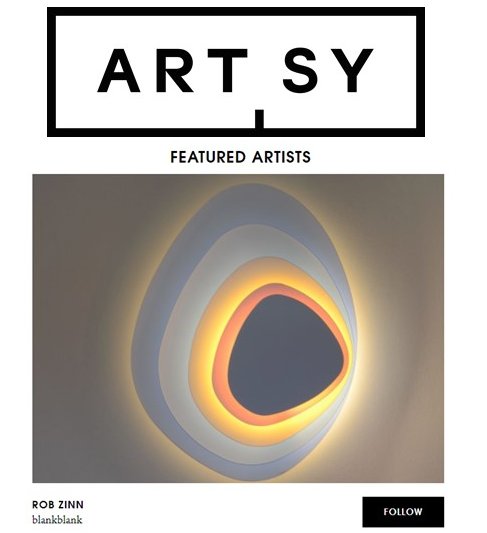 Rob Zinn, Featured Artist on <a href="/artsy/">Artsy</a> A retrospective of Rob Zinn's work for blankblank is being highlighted on Artsy.
Check it out at artsy.net/artists
#Art #Artsy #Retrospective #Artist #Show #FunctionalArt #Gallery #FeaturedArtist