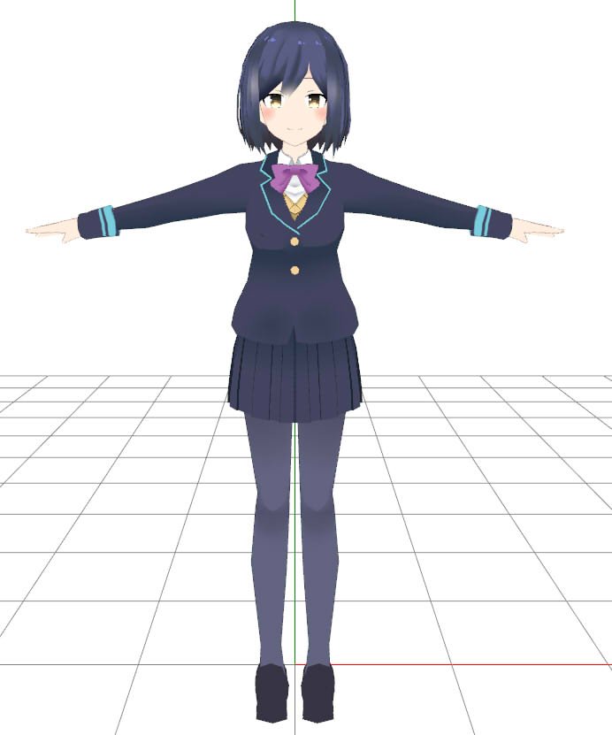 わぁ(*´▽｀*) 3Dで動く私ですね⁉️ 可愛いです💜 こちらをにじさんじ