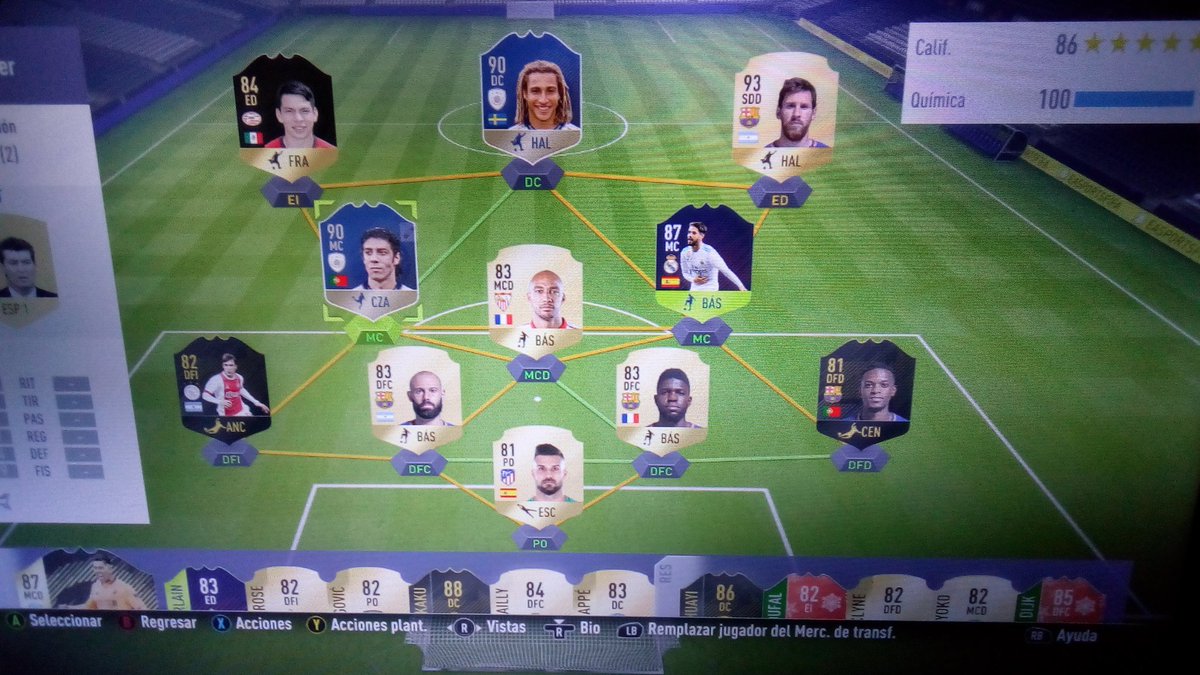 ERADARK16's tweet photo. @cristianchigre Tengo 300k para mejorar mi plantilla ,que me recomiendas compar chigreDIOS !!! Me haría ilusión que me saludaras https://t.co/1qFjOsFJd2
