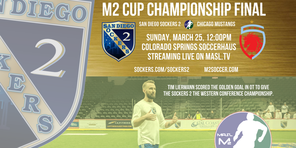 SDSockers2's tweet photo. M2 Cup Championship Final Preview
Sockers 2 Aiming For Inaugural MASL 2 title

https://t.co/MTIGLfRTDR

#M2Cup #SDSockers2 #SanDiegoSockers #SoccerInSD #SoccerInSanDiego #indoorsoccer #arenasoccer #M2arenasoccer #ChicagoMustangs @MustangsSoccer @m2arenasoccer https://t.co/hyscZo5jdt