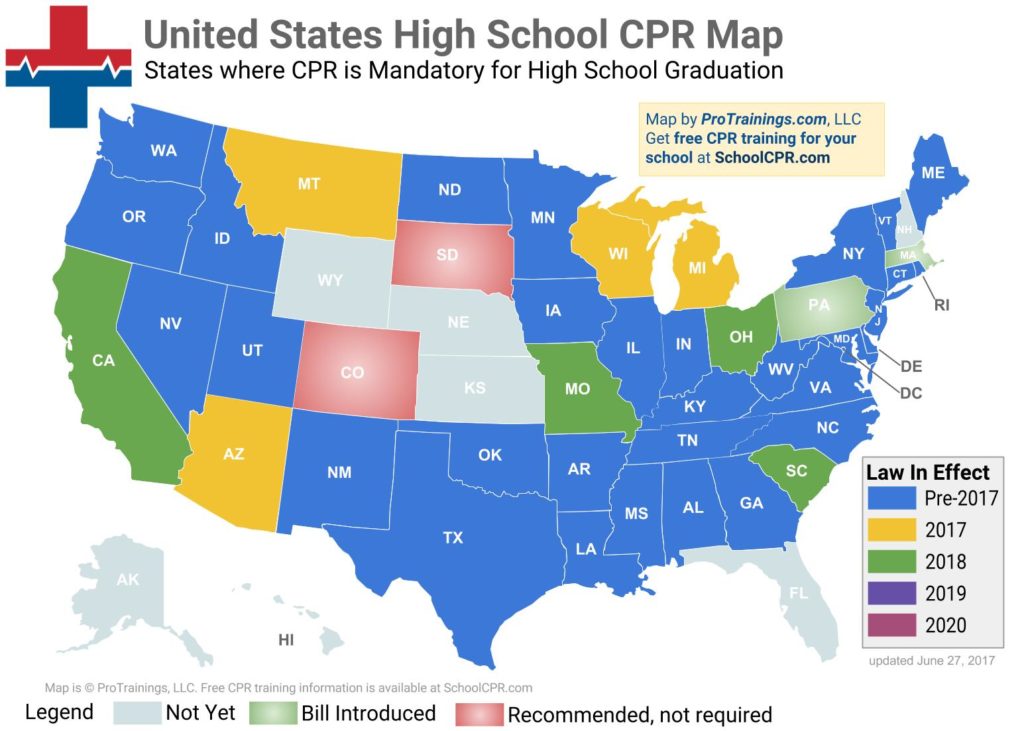 RedTRaccoon's tweet photo. I just want to make Rick Santorum aware that a number of states mandate cardiopulmonary resuscitation (CPR) training as a requirement for graduation from high school.
@RickSantorum, we got this one covered. What other excuse do you have for inaction? https://t.co/RUqN4JxD5c